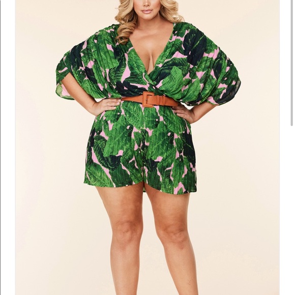 Forest Print Romper - Picture 4 of 9